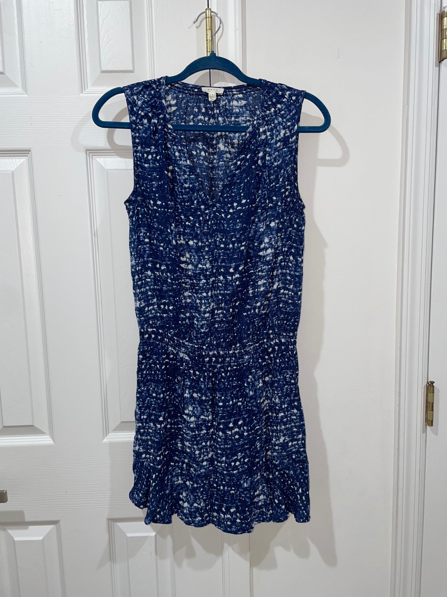 Soft Joie Zealana Sleeveless Flowy Mini Day Dress Cupro Blend Size XS $188