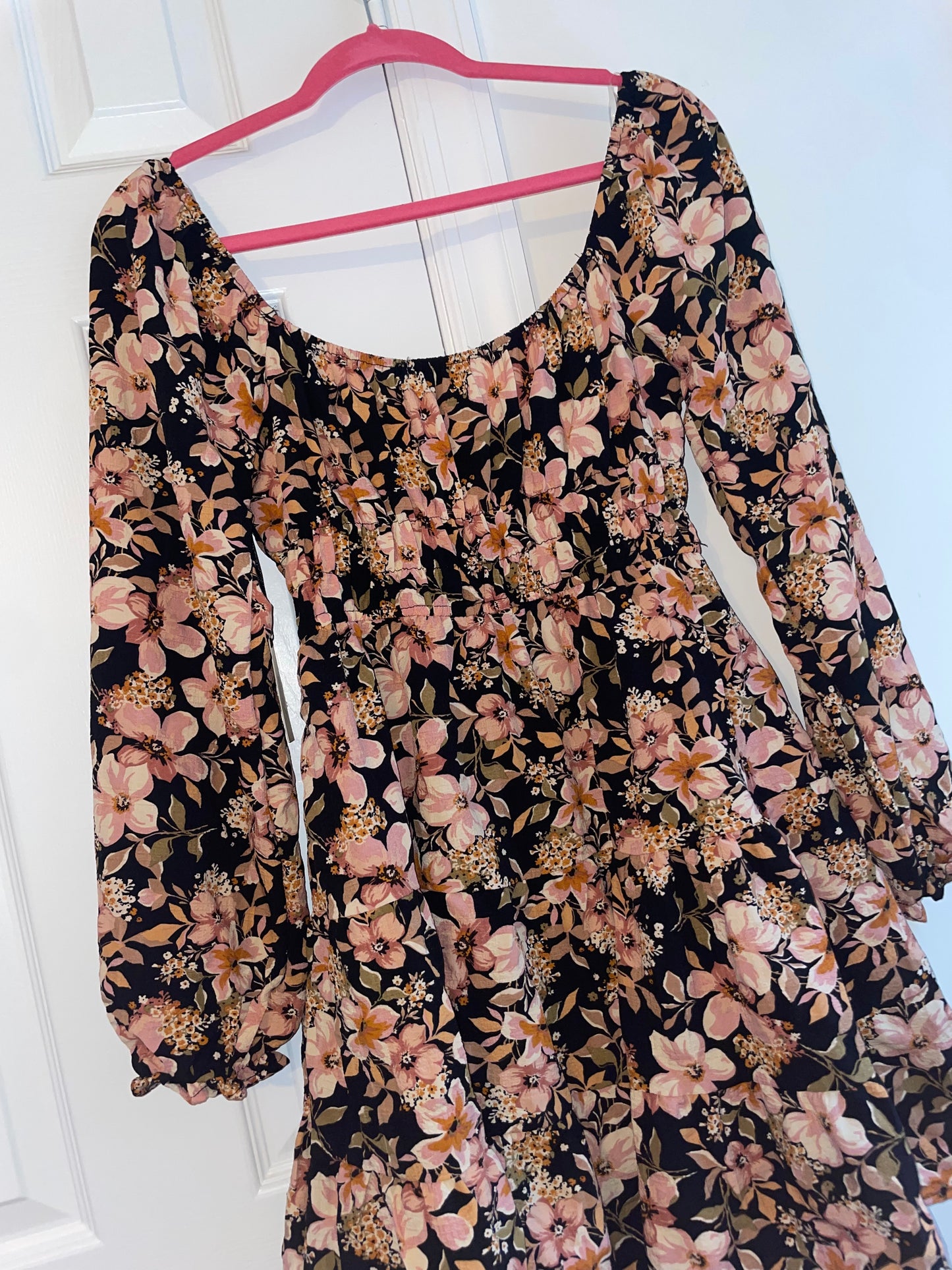 NWT Liberty Love Floral Print Fit & Flare Mini Skater Dress Size Small