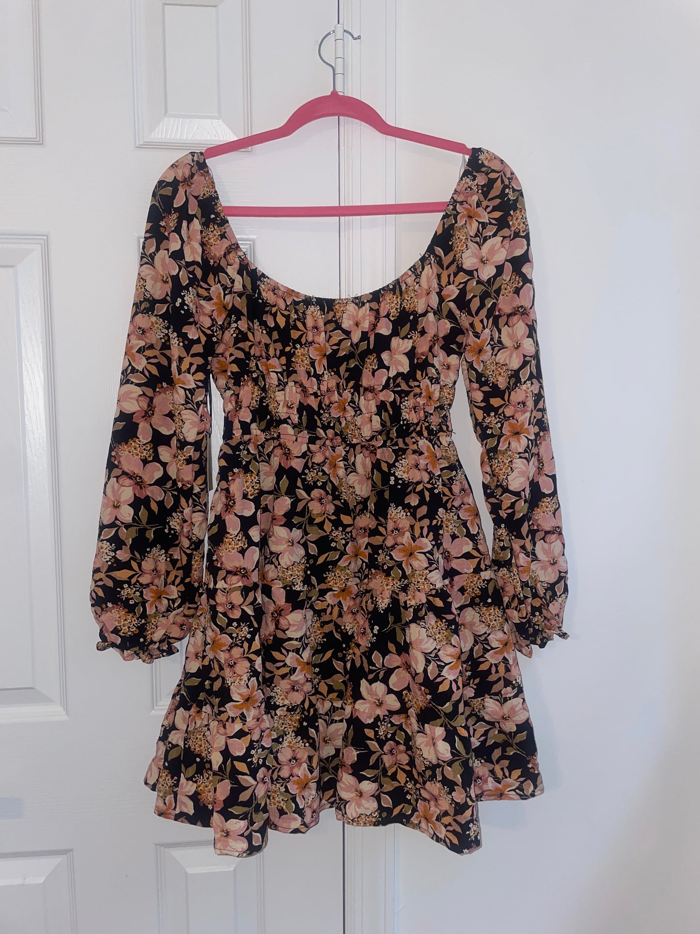 NWT Liberty Love Floral Print Fit & Flare Mini Skater Dress Size Small