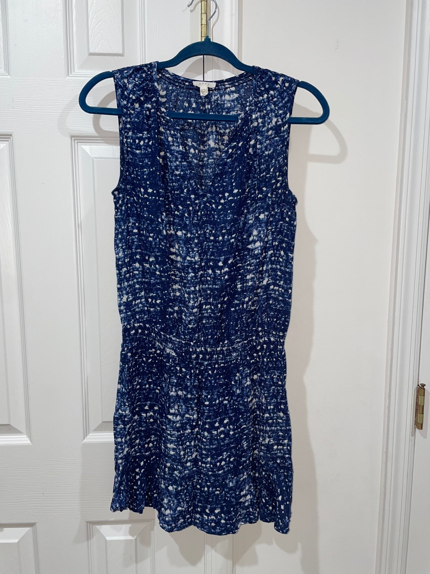 Soft Joie Zealana Sleeveless Flowy Mini Day Dress Cupro Blend Size XS $188